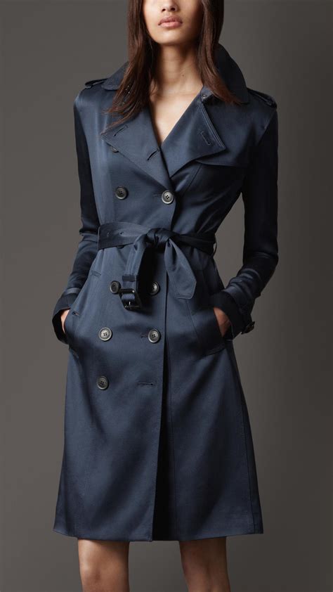 burberry trenchcoat damen dunkelblau|authentic Burberry trench coats.